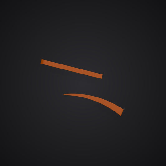 1cm orange reflective pin stripes — SuperWrappz hero. Compatible with BMW — Not Genuine BMW Parts.