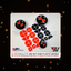 Fluorescent Red & Black Gloss V1 BMW Badge Overlay — Compatible with E/F Series | SuperWrappz