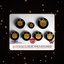 Full Gold Carbon V1 BMW Badge Overlay — Compatible with E/F Series | SuperWrappz