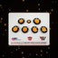 Full Orange Fluorescent V1 BMW Badge Overlay — Compatible with E/F Series | SuperWrappz