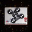 Half Black Carbon V1 BMW Badge Overlay — Compatible with E/F Series | SuperWrappz