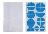 White & Blue Gloss Badge Emblem Overlay FOR BMW Sticker Vinyl 2 Quadrants covered in each colour FITS YOUR BMW'S Hood Trunk Rims Steering Wheel