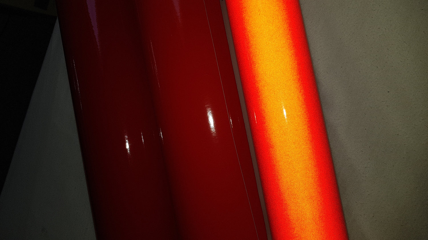 Red Reflective V-Brace & Crash Bar Overlay — Compatible with BMW | SuperWrappz