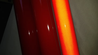 Red Reflective V-Brace & Crash Bar Overlay — Compatible with BMW | SuperWrappz