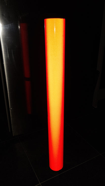 Red Reflective V-Brace & Crash Bar Overlay — Compatible with BMW | SuperWrappz