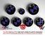 Black & Purple Gloss V1 BMW Badge Overlay — Compatible with E/F Series | SuperWrappz