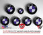 White & Purple Gloss V1 BMW Badge Overlay — Compatible with E/F Series | SuperWrappz