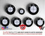 Full White Carbon V1 BMW Badge Overlay — Compatible with E/F Series | SuperWrappz
