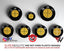 Full Yellow Carbon V1 BMW Badge Overlay — Compatible with E/F Series | SuperWrappz