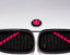 Pink Reflective V-Brace & Crash Bar Overlay — Compatible with BMW | SuperWrappz