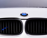 Blue Reflective / Luminescent V BARS Overlay FOR BMW Vinyl FITS YOUR BMW'S V BRACES / CRASH BARS