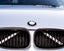 White Reflective V-Brace & Crash Bar Overlay — Compatible with BMW | SuperWrappz