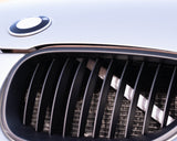 WHITE Reflective / Luminescent V BARS Overlay FOR BMW Vinyl FITS YOUR BMW'S V BRACES / CRASH BARS