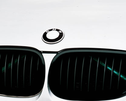 Green Reflective V-Brace & Crash Bar Overlay — Compatible with BMW | SuperWrappz