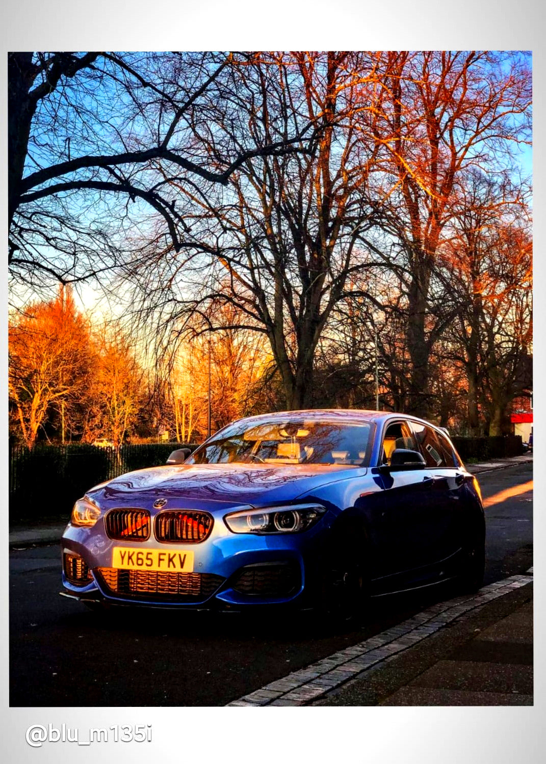 Red Reflective V-Brace & Crash Bar Overlay — Compatible with BMW | SuperWrappz