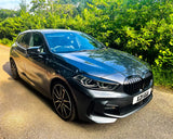 V2 Full Black Gloss Badge Emblem Overlay VERSION 2 FOR F40, G20, G30 BMWs from 2017 TO NOW  ETC. Sticker Vinyl FITS YOUR BMW'S Hood Trunk Rims Steering Wheel