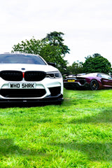 V2 Full Black Gloss Badge Emblem Overlay VERSION 2 FOR F40, G20, G30 BMWs from 2017 TO NOW  ETC. Sticker Vinyl FITS YOUR BMW'S Hood Trunk Rims Steering Wheel