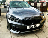 V2 Full Black Gloss Badge Emblem Overlay VERSION 2 FOR F40, G20, G30 BMWs from 2017 TO NOW  ETC. Sticker Vinyl FITS YOUR BMW'S Hood Trunk Rims Steering Wheel
